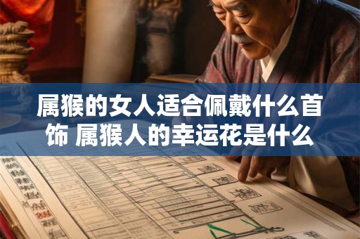属猴的女人适合佩戴什么首饰 属猴人的幸运花是什么