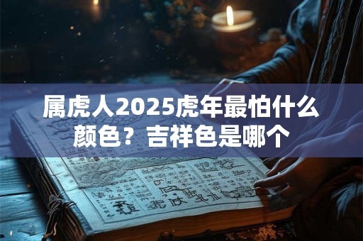 属虎人2025虎年最怕什么颜色？吉祥色是哪个