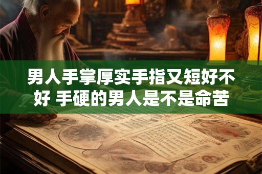 男人手掌厚实手指又短好不好 手硬的男人是不是命苦