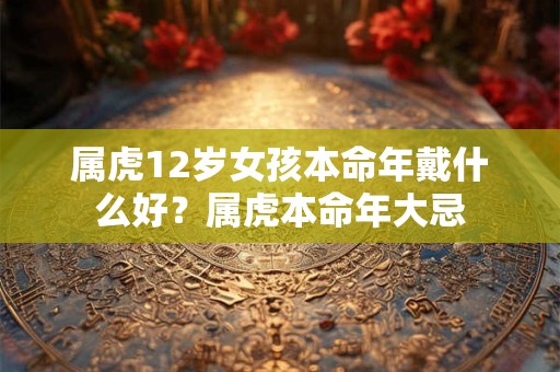 属虎12岁女孩本命年戴什么好？属虎本命年大忌