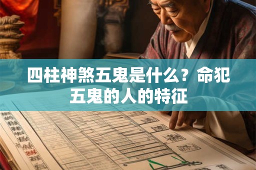 四柱神煞五鬼是什么？命犯五鬼的人的特征