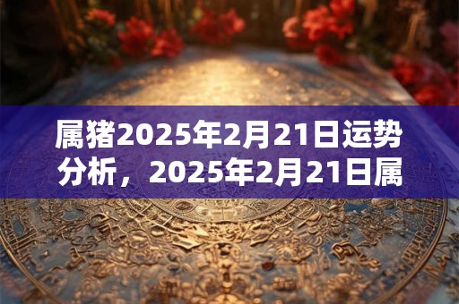 属猪2025年2月21日运势分析，2025年2月21日属猪运气详解