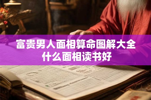 富贵男人面相算命图解大全 什么面相读书好