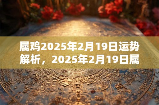 属鸡2025年2月19日运势解析，2025年2月19日属鸡运势分析