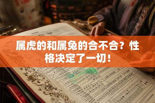 属虎的和属兔的合不合？性格决定了一切！