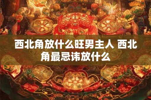 西北角放什么旺男主人 西北角最忌讳放什么