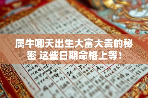 属牛的人夏至出生好吗？夏至宝宝注意事项