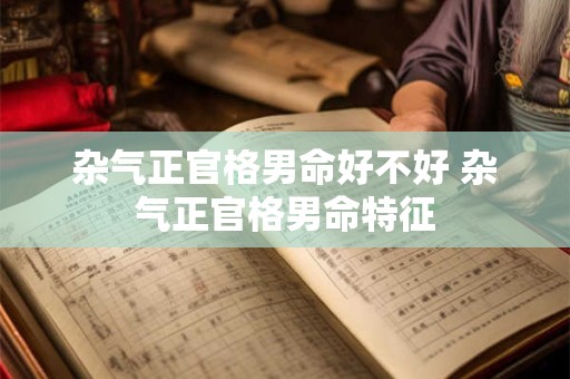 杂气正官格男命好不好 杂气正官格男命特征