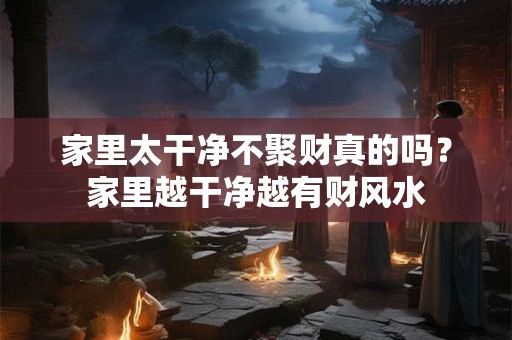 家里太干净不聚财真的吗？家里越干净越有财风水