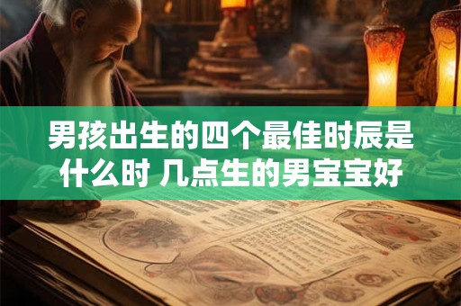 男孩出生的四个最佳时辰是什么时 几点生的男宝宝好