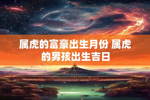 属虎的富豪出生月份 属虎的男孩出生吉日