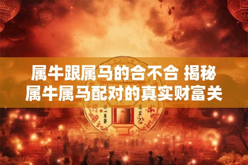 属牛跟属马的合不合 揭秘属牛属马配对的真实财富关系