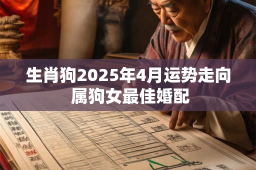 生肖狗2025年4月运势走向 属狗女最佳婚配