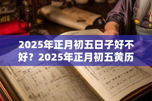 2025年正月初五日子好不好？2025年正月初五黄历查询