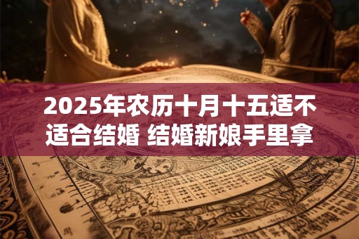 2025年农历十月十五适不适合结婚 结婚新娘手里拿什么