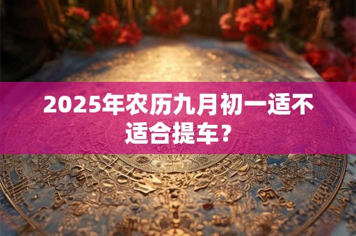 2025年农历九月初一适不适合提车？
