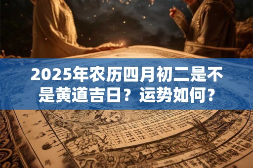 2025年农历四月初二是不是黄道吉日？运势如何？