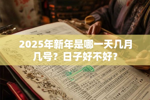 2025年新年是哪一天几月几号？日子好不好？