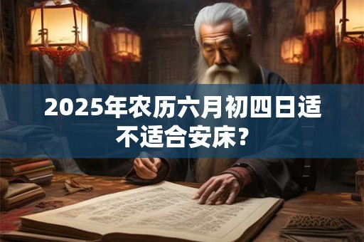 2025年农历六月初四日适不适合安床？