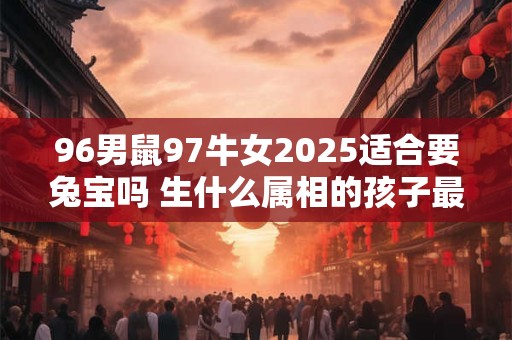 96男鼠97牛女2025适合要兔宝吗 生什么属相的孩子最好