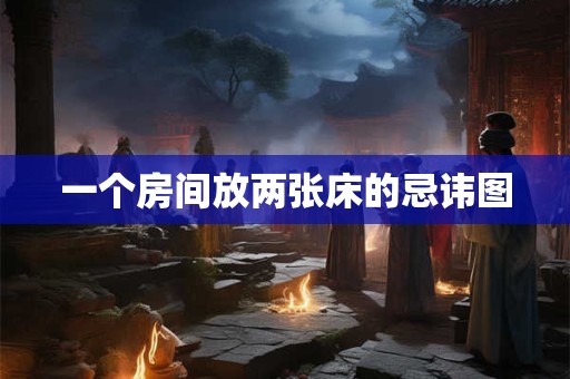 一个房间放两张床的忌讳图