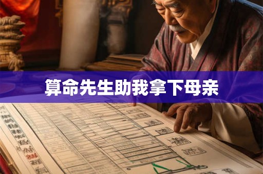 算命先生助我拿下母亲
