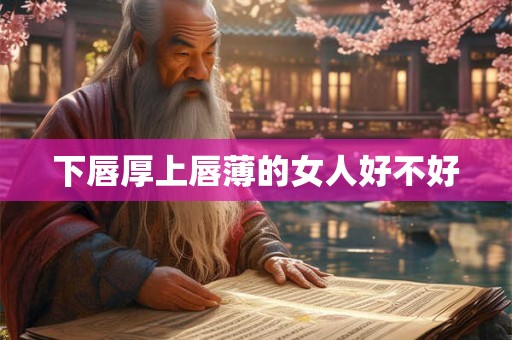 下唇厚上唇薄的女人好不好