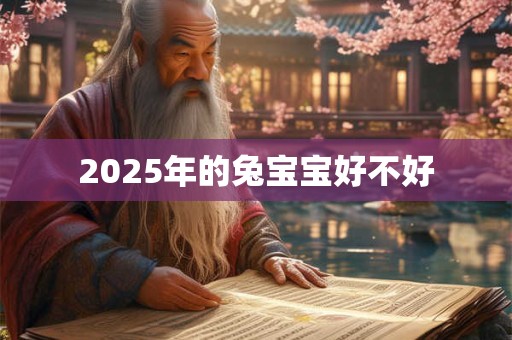 2025年的兔宝宝好不好