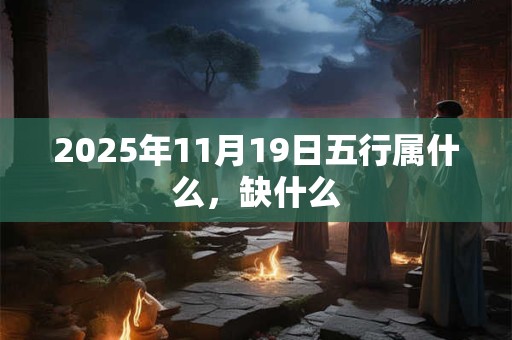 2025年11月19日五行属什么，缺什么