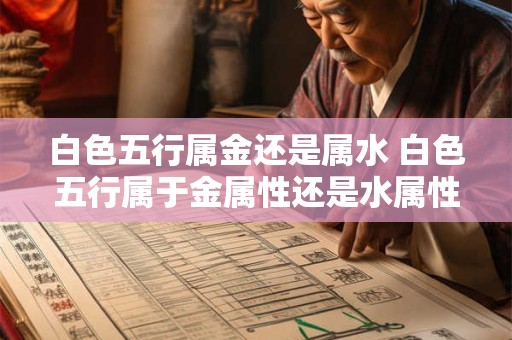 白色五行属金还是属水 白色五行属于金属性还是水属性
