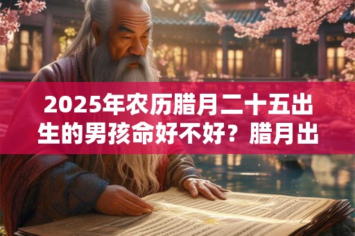 2025年农历腊月二十五出生的男孩命好不好？腊月出生的性格