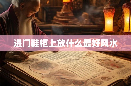 进门鞋柜上放什么最好风水