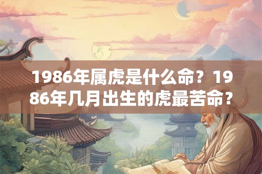 1986年属虎是什么命？1986年几月出生的虎最苦命？