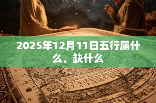 2025年12月11日五行属什么，缺什么