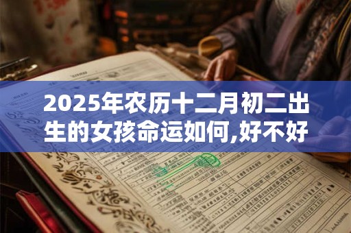 2025年农历十二月初二出生的女孩命运如何,好不好？