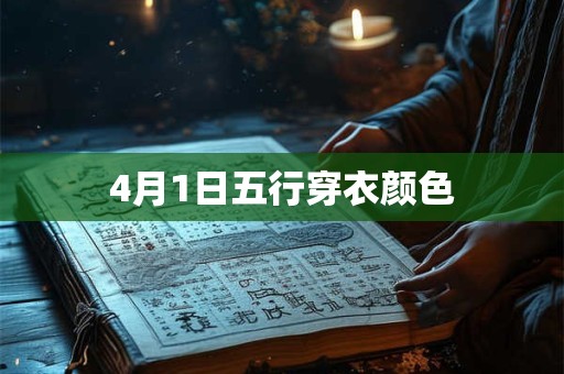 4月1日五行穿衣颜色