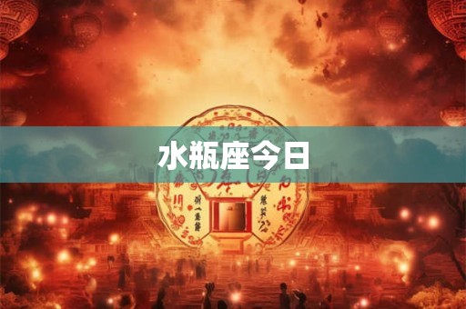 水瓶座今日