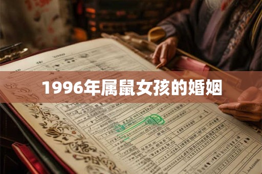 1996年属鼠女孩的婚姻