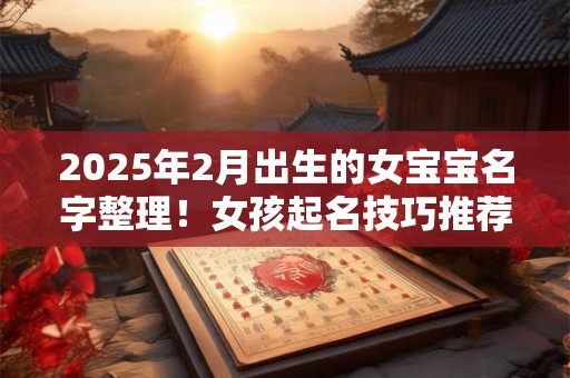 2025年2月出生的女宝宝名字整理！女孩起名技巧推荐