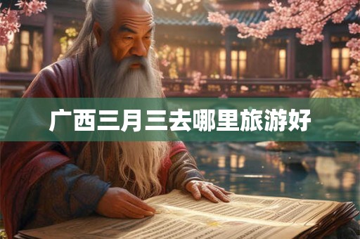 广西三月三去哪里旅游好