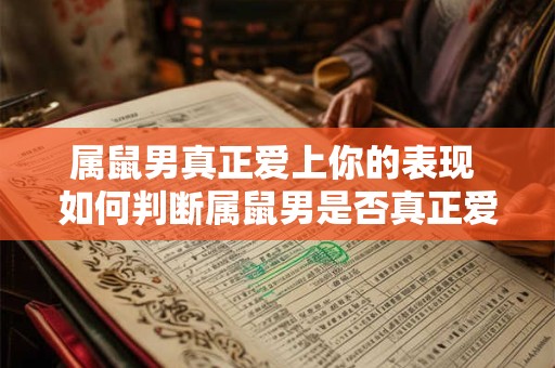 属鼠男真正爱上你的表现 如何判断属鼠男是否真正爱上你