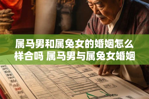 属马男和属兔女的婚姻怎么样合吗 属马男与属兔女婚姻合适吗