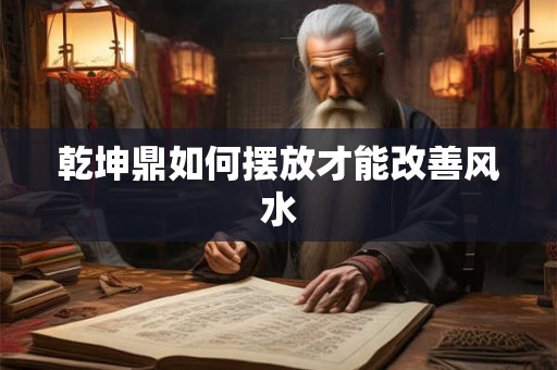 乾坤鼎如何摆放才能改善风水