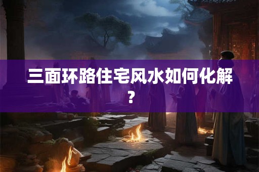 三面环路住宅风水如何化解？
