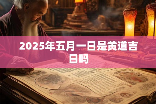 2025年五月一日是黄道吉日吗