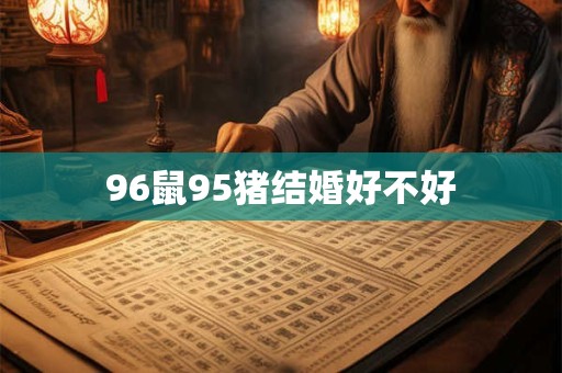 详细阅读:96鼠95猪结婚好不好 96鼠95猪结婚好不好