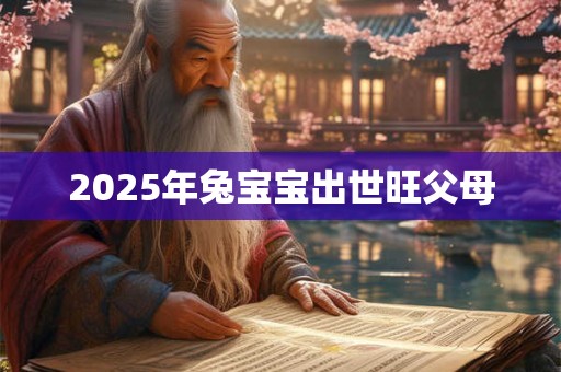 2025年兔宝宝出世旺父母