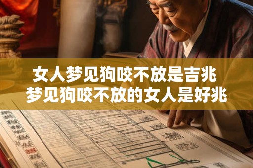 女人梦见狗咬不放是吉兆 梦见狗咬不放的女人是好兆头吗