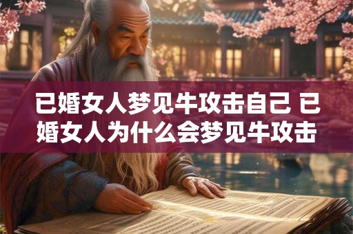 已婚女人梦见牛攻击自己 已婚女人为什么会梦见牛攻击自己