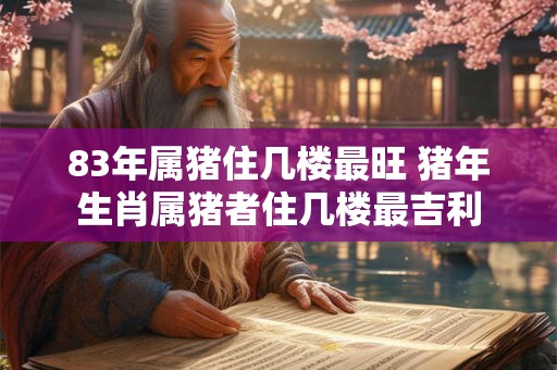 83年属猪住几楼最旺 猪年生肖属猪者住几楼最吉利